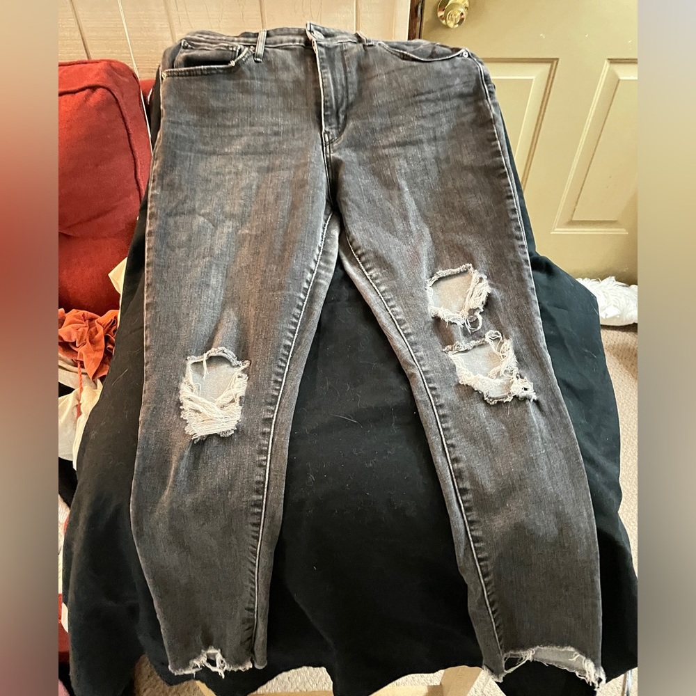 levi's 721 high rise skinny ankle jean